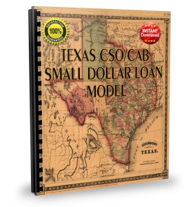 How to Operate a Texas CAB/CSO Loan Biz