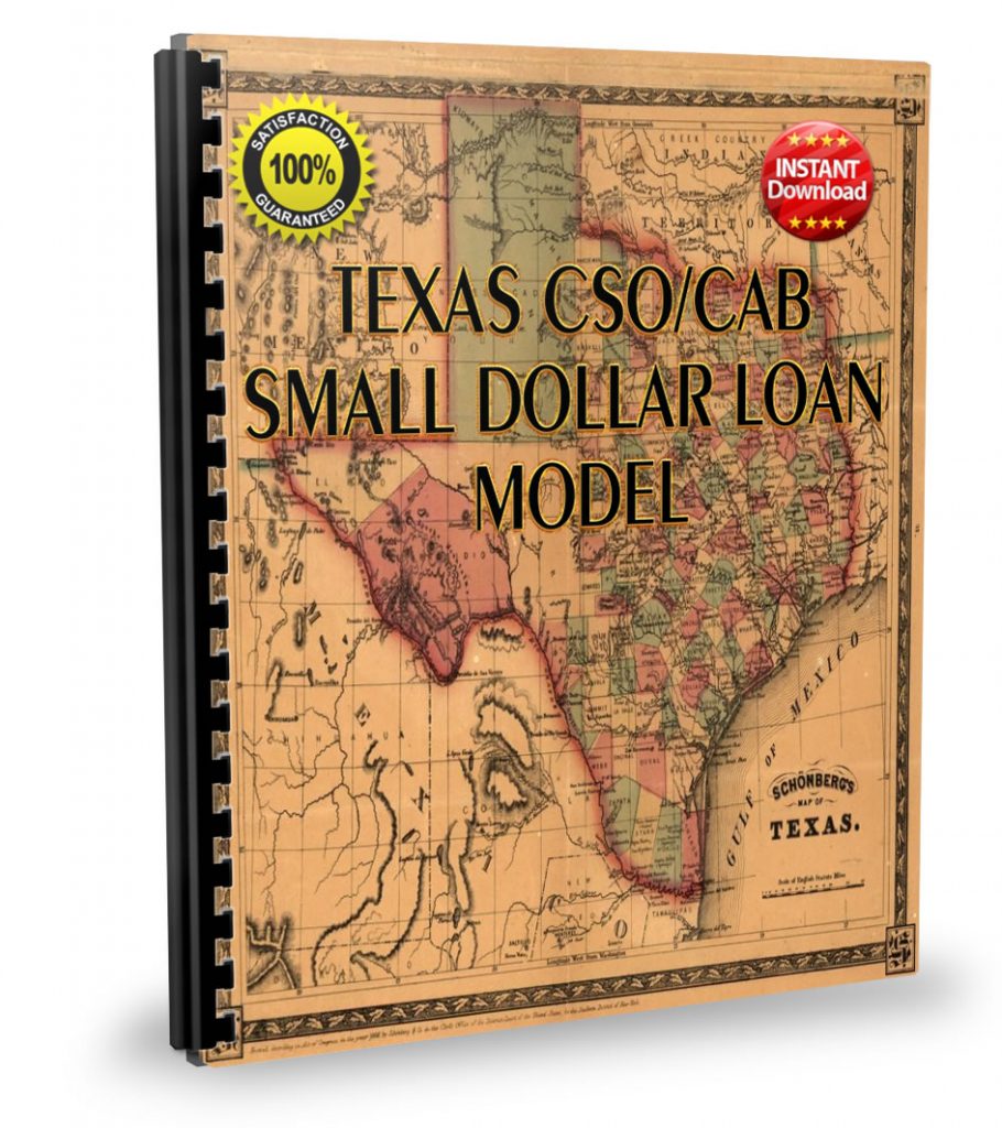 How to Operate a Texas CAB?CSO Loan Biz